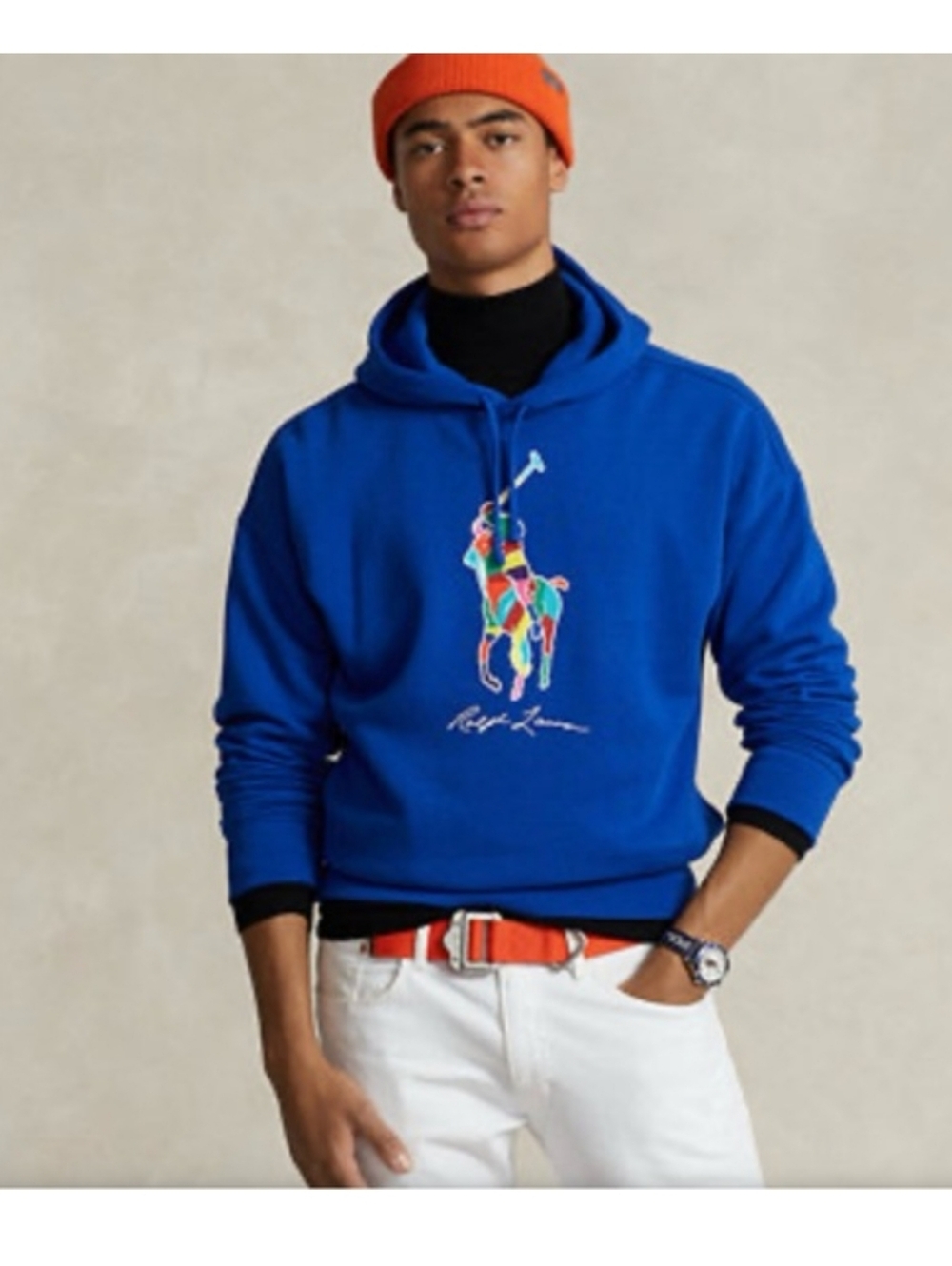 Polo Ralph Lauren Multicolor Pony Fleece Hoodie